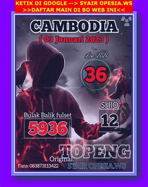 Opesia sdy 17 agustus 2023 Kami Akan jelaskan apa Syair SDY 2 september 2023 yang di sajikan hari ini yaitu antara lain Syair cambodia Syair sdy